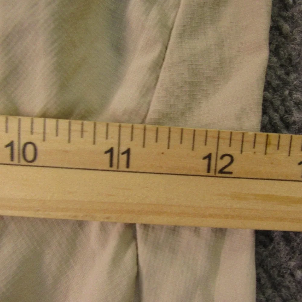 Columbia Pants Men Medium PFG Convertible Cargo Tan Nylon Ripstop Hiking Fishing